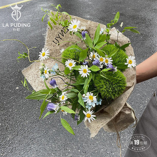 LA朴町 手工桑皮纸鲜花花束包花纸资材手工花艺diy礼物包装纸材料