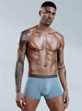 4Pcs Men Boxer Ventil Mens Panties Underwears Breathable Sex