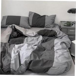 4 pcs bed sheets set beddings cotton flat sheet pillowcases