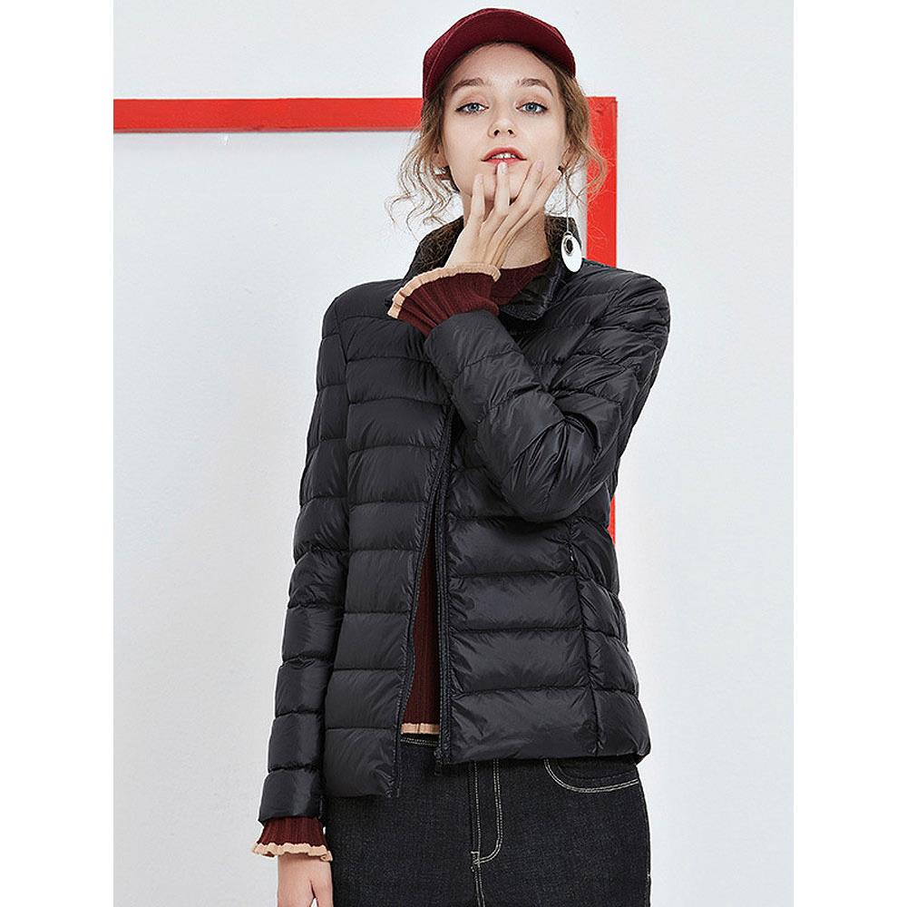 Lady Plus Size White Duck Down Jackets Female Winter Coat