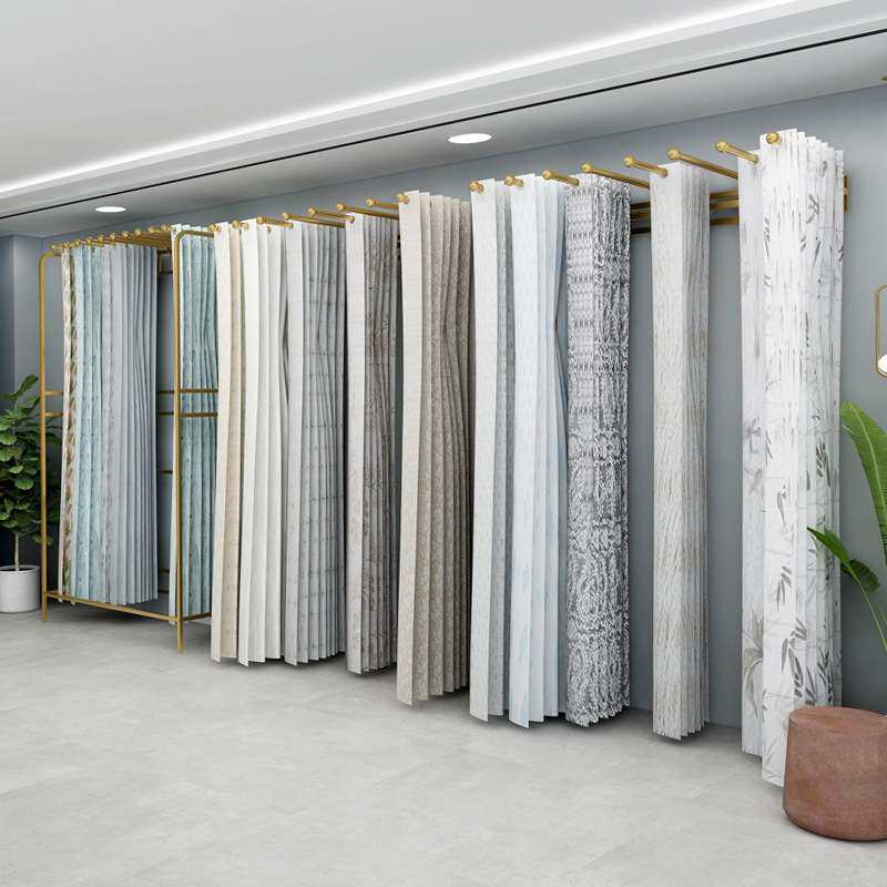 窗帘展架样品吊卡展示架锁墙壁可摇摆挂样展会服装布艺画布陈列架,商业/办公家具,服装展示架,淘宝优惠券,粉丝福利购,淘宝优惠卷