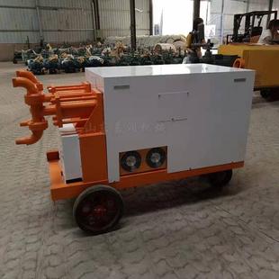 高压水泥灌浆机水玻璃双液注浆机液压双缸灰浆泵