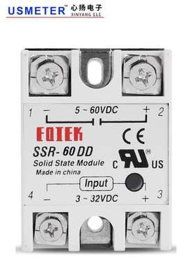 SSR-10DD DC-DC固态继电器 10A 25A 40A 60A 80A 100A