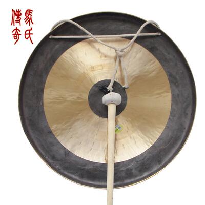 马氏传奇开道锣喜庆锣铜响器锣手工打造铜锣45厘米开道锣