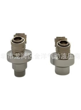 INCO盈科C式自锁快速接头2分内牙外牙二叉分支快插变径插管式接头