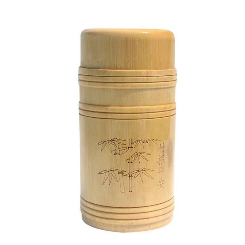 *杯竹茶纹螺口茶杯竹子杯子竹茶杯带盖竹杯子竹制品竹工艺