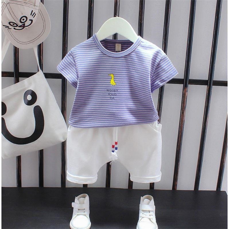 男童夏装套装2019新款婴儿童装幼童半袖衣服宝宝洋气短袖两件套潮21.32元包邮