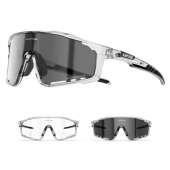 卡普沃骑士kapvoe变色骑行眼镜男女款 户外运动日夜两用防风护目镜