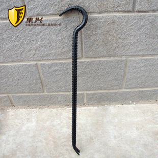 羊角起钉器 螺纹钢羊角起钉器650mm 1300mm起钉撬棍 撬杠 撬棍