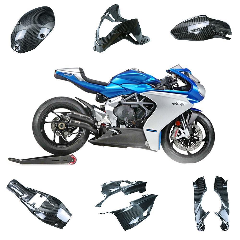 适用奥古斯塔MV Agusta Superveloce 800 2020+碳纤维全套改装件-封面