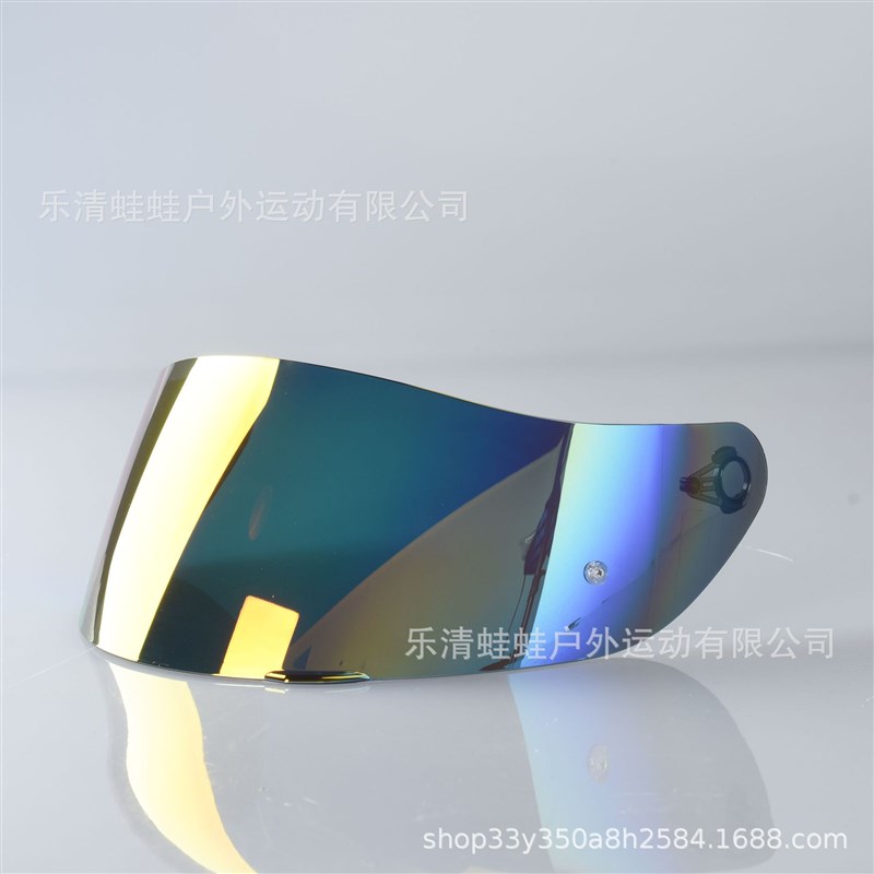 跨境爆款适用AGVK1/K3SV/K5S头盔电镀镜K片全盔revo镀银副厂防雾L