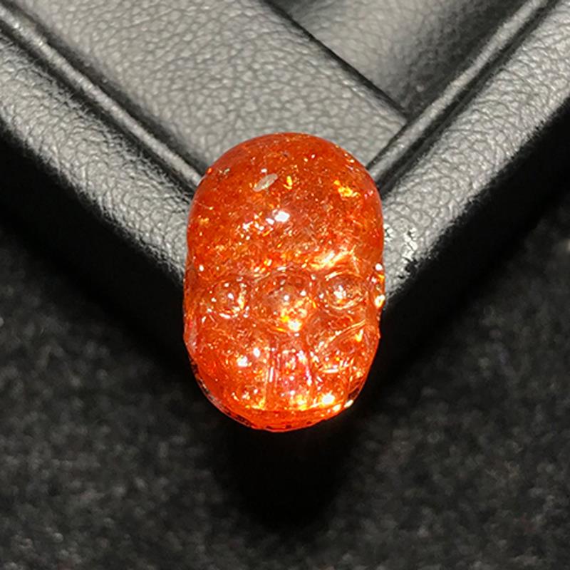 2025珍藏级天然金太阳金草莓晶貔貅手链DIY创意男女镶嵌吊坠戒指