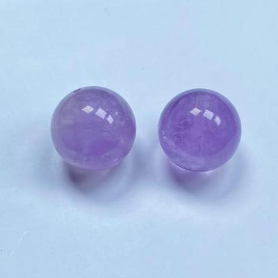 2025【同壹】天然紫水晶薰衣草散珠单株珠DIY大顶珠14mm+多样性发