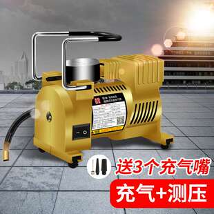 车载充气泵汽车打气泵多功能小轿车12V便携式 电动轮胎车用打气筒