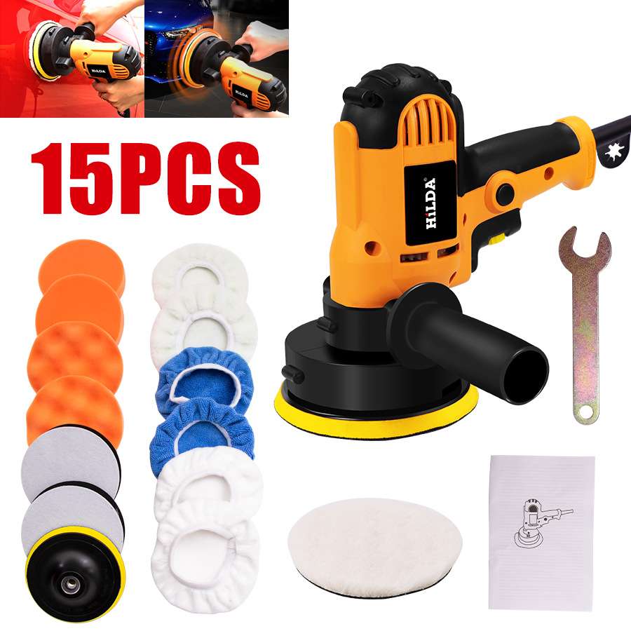 汽车抛光机打磨调速家用玻璃划痕修复打蜡封釉机美容打蜡机