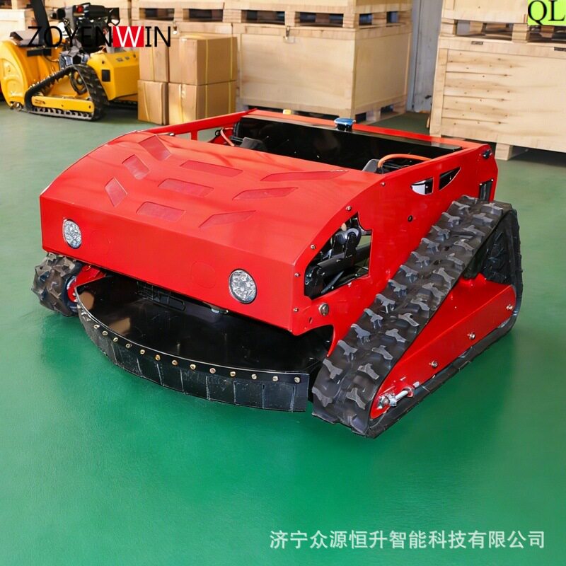 众源型割草机 家用农业用全自动无线遥控 ZY550S割草机碎草割草机