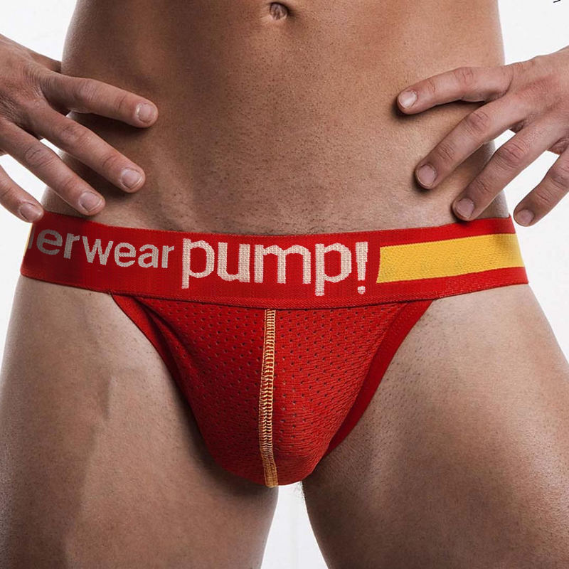 后空纯棉丁字裤男士双丁内裤纯白色男生U凸囊袋性感三角短裤头