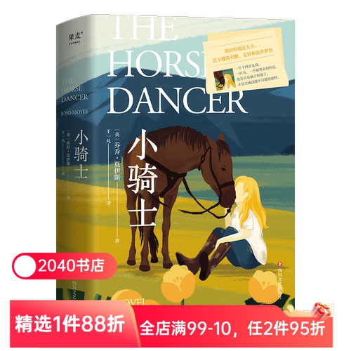 【限时限量特价】小骑士 乔乔·莫伊斯 坚持爱和梦想 成长故事 外国小说 2040书店