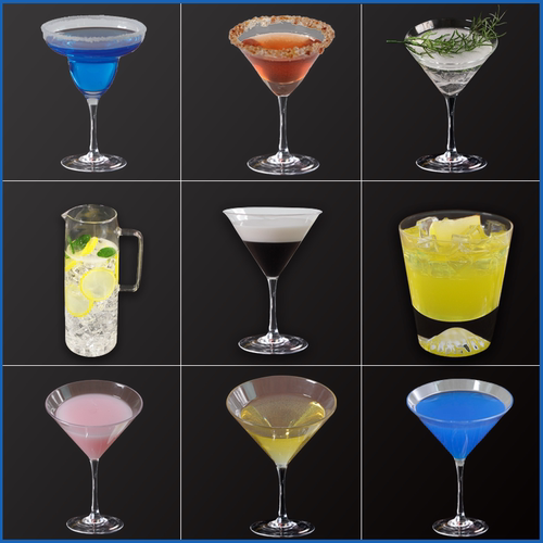 摄影摆件鸡尾酒道具假亦真模型