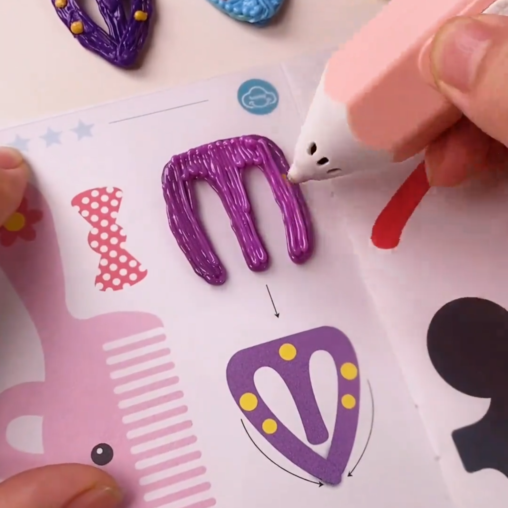 3D打印笔绘画笔套装低温无线创意涂鸦玩具儿童diy立体绘画笔益智