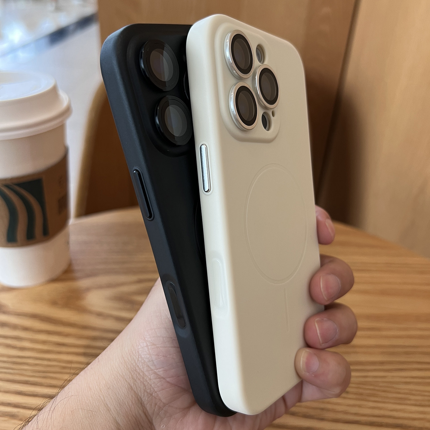 Ai拍照相机按键全包镜头壳膜一体适用苹果16promax手机壳磁吸iPhone15promax液态硅胶14保护套13软胶12防摔11