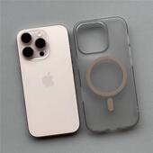 小红书爆款 不发黄 沙漠金磁吸苹果13手机壳iPhone16promax透明14硬15女11超薄plus高级12保护套 薄如隐形