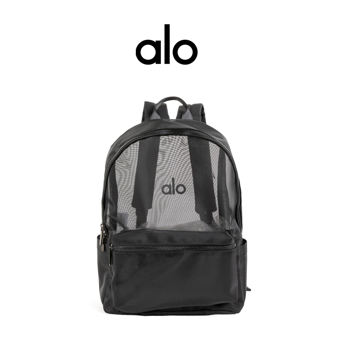 alo透气网面双肩包多功能大容量学生书包通勤电脑包旅行背包户外