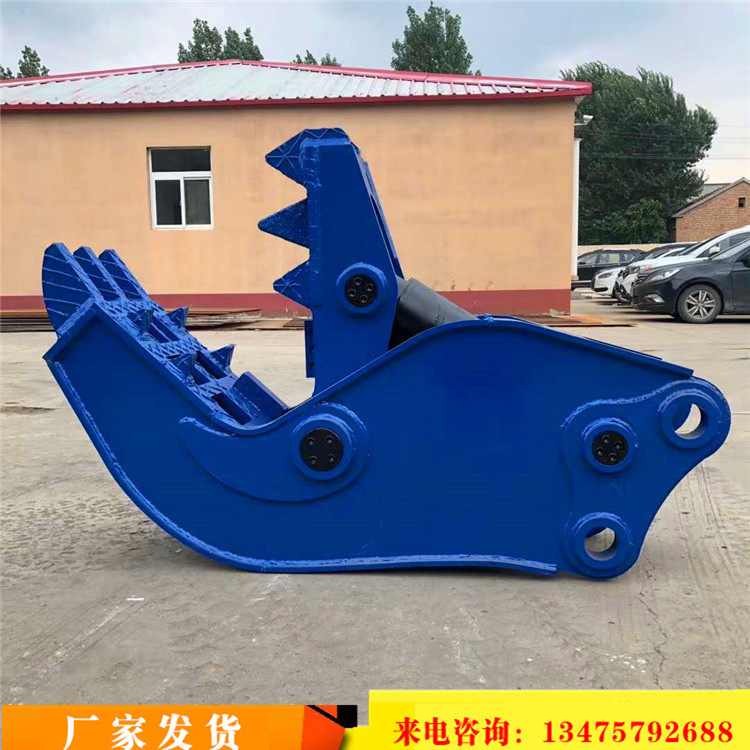 拆迁液压钳 山东挖掘机勾机钢筋混凝土快速破碎液压固定式破拆钳