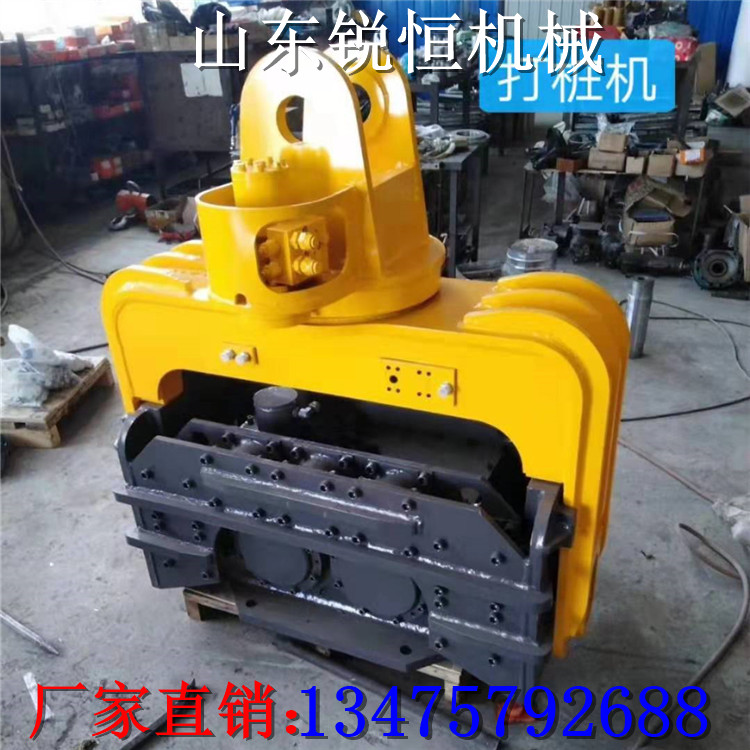 挖掘机高速液压打桩机