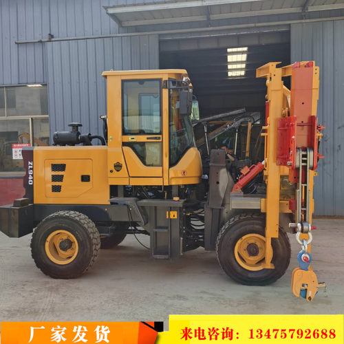 护栏打桩机公路大功率一体机