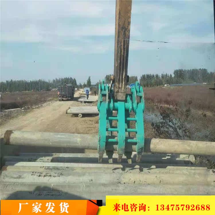 液压抓钢爪抓钢钳废铁废料站大型旋转梅花抓爪大型挖掘机抓石器