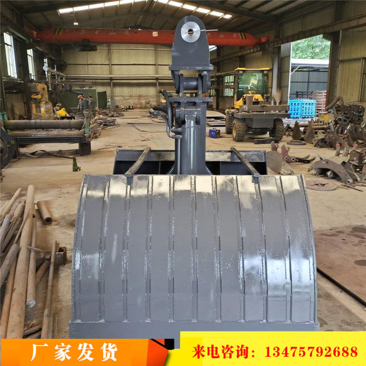 液压贝壳斗挖掘机抓斗 挖斗各种规格抓沙抓煤双瓣液压旋转贝型