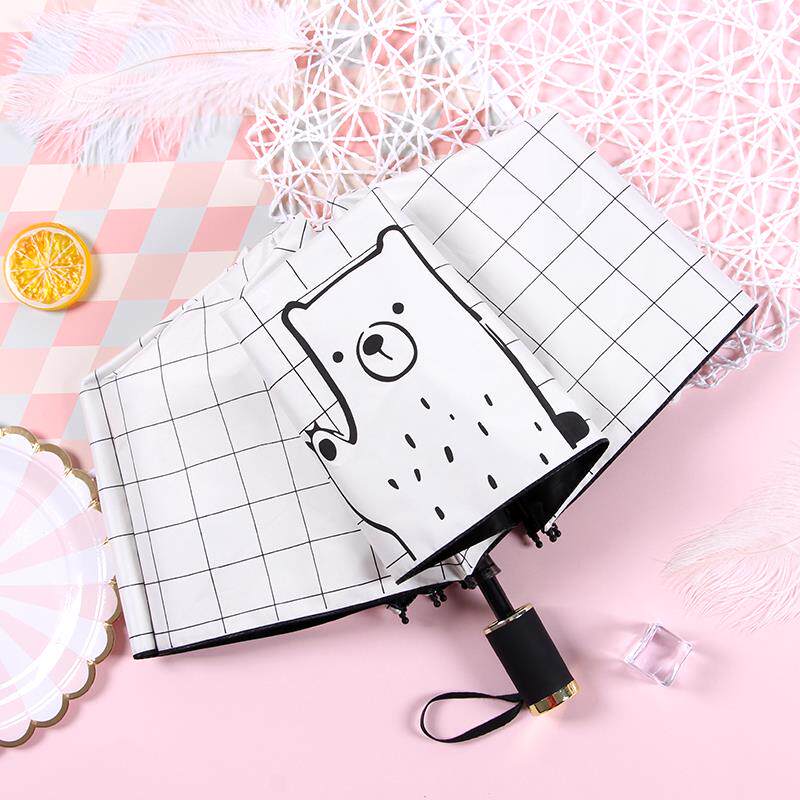 Umbrella fully automatic rain or shine Dual use lovely Vinyl Sunshade student fold ultraviolet-proof Parasolin the Home Daily , Umbrella/Rain gear/Rain/Moistureproof , Umbrella  category - from Buy2taobao.com to provide professional Taobao agent buy service