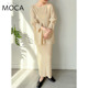 长款 SELECT 针织连衣裙女日本直邮30001478 SON美式 吊带款 MOCA