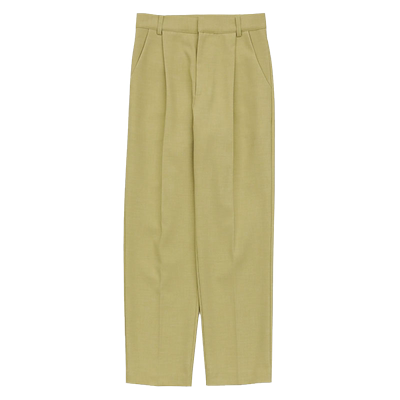 selectmoca春季西装裤直筒