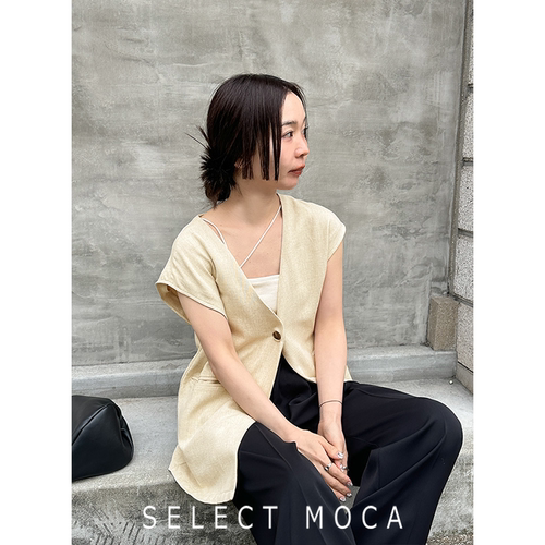 SELECTMOCAV领高级感西装马甲女