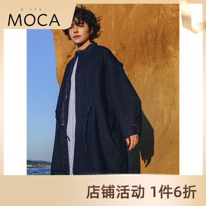 SELECT MOCA新款纯棉牛仔风衣可拆卸衣袖设计日本直邮30001176