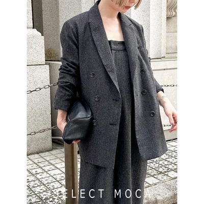 SELECTMOCA质感羊毛西装