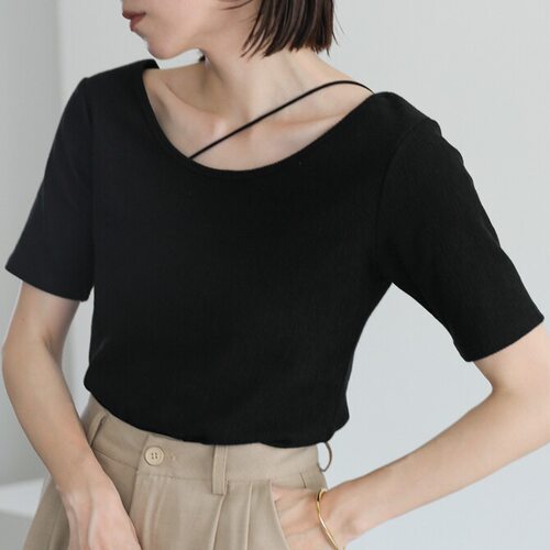 MOCAU领设计日系时尚短袖女装