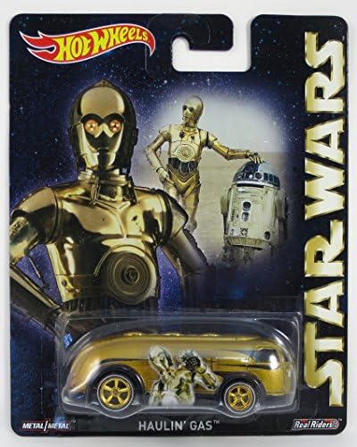 Hot Wheels 2015 Pop Culture Star Wars C3PO Gold Haulin Gas