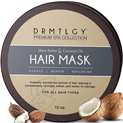 DRMTLGY Hair Mask with Shea Butter and Fractionated Coconut 包装 五金配件包装 原图主图