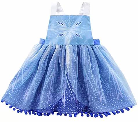dressy daisy toddler girl ice princess apron dress up costum
