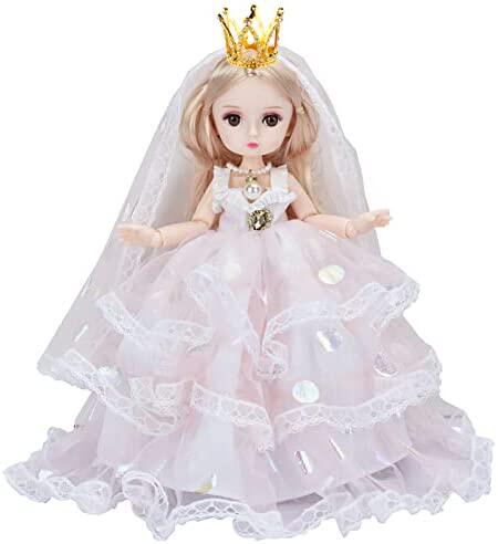 little bado 1/6 sd 12 inch bjd girl doll & wedding clothes d