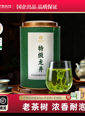 龙池古井2025新茶特级龙井茶 口粮茶自己喝绿茶雨前茶叶龙井春茶