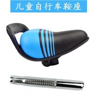 超软厚坐垫套单车小孩带锁座垫动感儿童自行车配件座位座管折叠