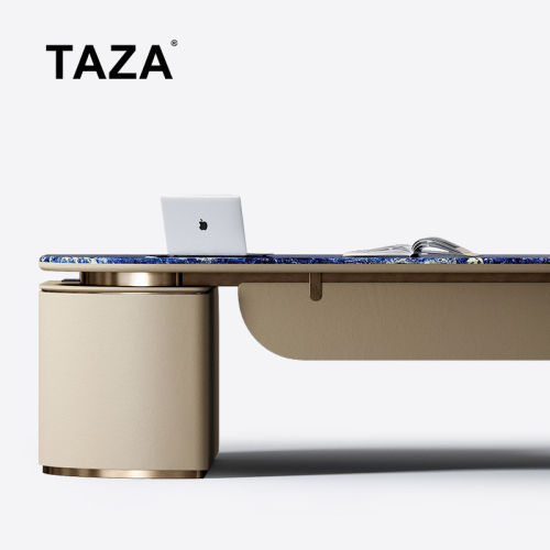 TAZA景泰蓝天然奢石总裁桌