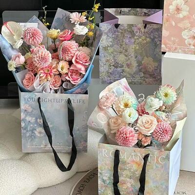 花束插花手提袋西西里