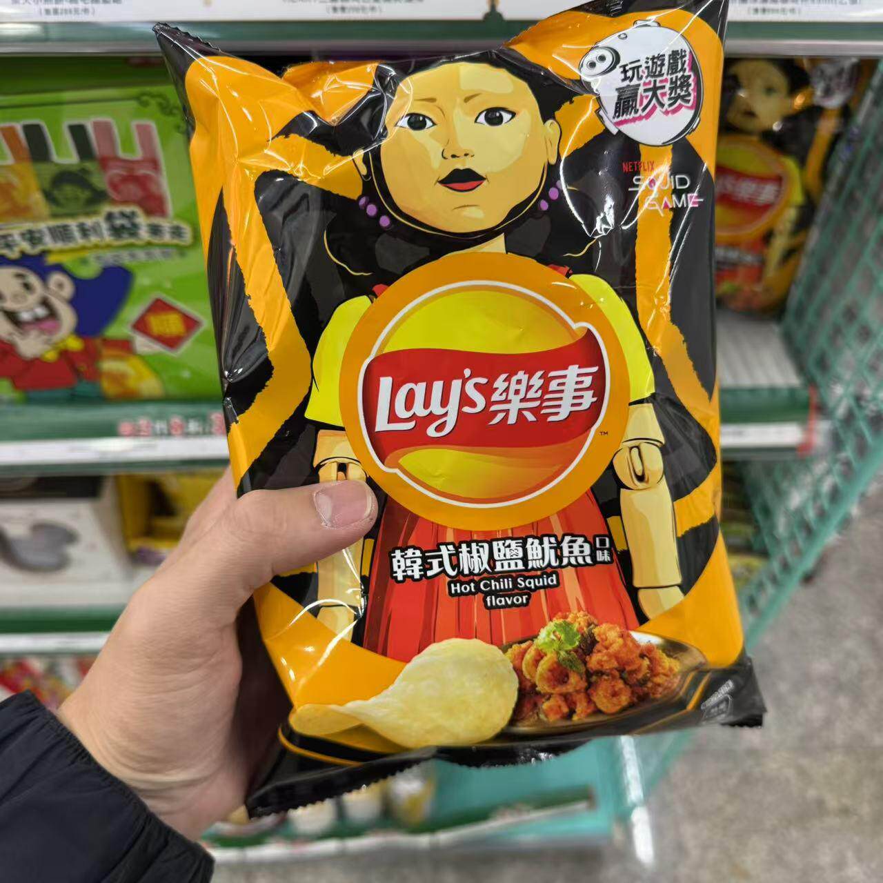 必须收藏！台湾711年度大联名游戏韩式椒盐鱿鱼干贝起司口味