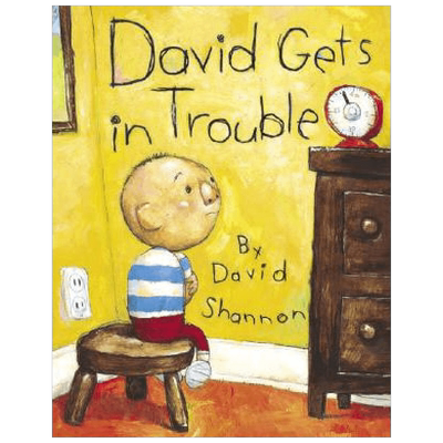 【正版书籍】英文原版 David Gets in Trouble 大卫惹麻烦