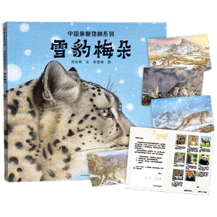 【正版书籍】雪豹梅朵 3-6岁 刘炎林等 著 儿童绘本